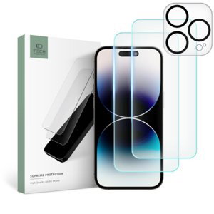 Tech-Protect Supreme Set ochranné sklo na iPhone 15 Pro Max