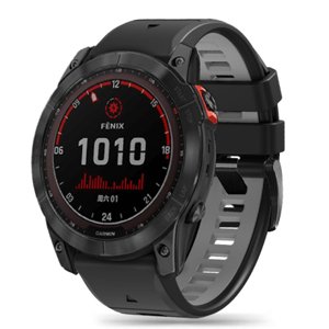 Tech-Protect Iconband remienok na Garmin Fenix 3 / 5x / 6x / 6x Pro / 7x, black/gray