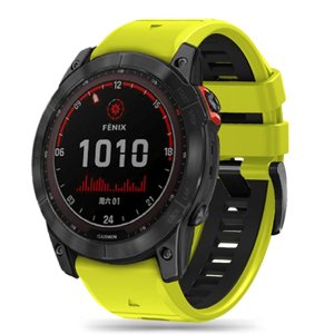 Tech-Protect Iconband remienok na Garmin Fenix 3 / 5x / 6x / 6x Pro / 7x, lime/black