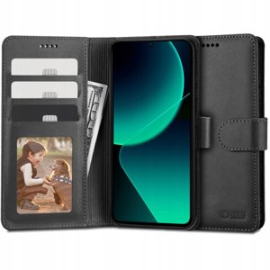 Tech-Protect Wallet knižkové puzdro na Xiaomi 13T / 13T Pro, čierne