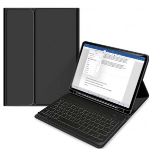 Tech-Protect SC Pen puzdro s klávesnicou na iPad mini 6 2021, čierne