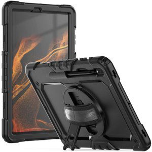 Tech-Protect Solid 360 kryt na Samsung Galaxy TAB S7 Plus / S8 Plus / S7 FE 12.4'', čierny (TEC929032)