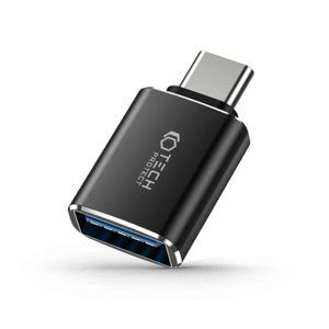 Tech-Protect Ultraboost adaptér USB / USB-C, čierny