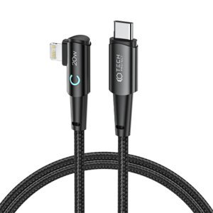 Tech-Protect Ultraboost L kábel USB-C / Lightning PD 20W 3A 1m, šedý