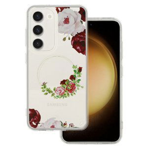 MG Flower kryt na Samsung Galaxy A14 4G / 5G, red flower