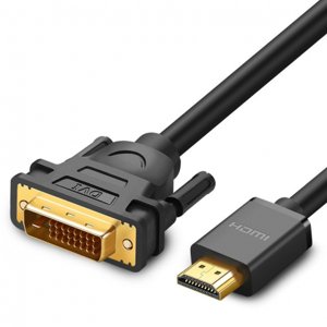 Ugreen HD106 kábel HDMI - DVI, M/M, 2m, čierny (10135)