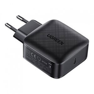 Ugreen GaN X sieťová nabíjačka USB-C QC PD 65W, čierna (CD217)