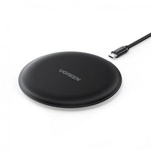 Ugreen Wireless Charger bezdrôtová nabíjačka 15W, čierna (80537)