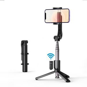 Ugreen LP508 selfie tyč so statívom a Bluetooth diaľkovým ovládaním, čierna (LP508)