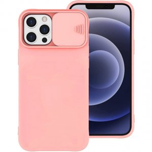 MG Privacy Lens silikónový kryt na iPhone 11 Pro Max, oranžový