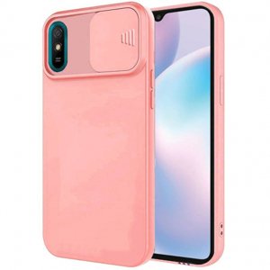 MG Privacy Lens silikónový kryt na Xiaomi Redmi 9A, oranžový