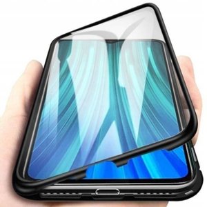 MG Magnetic Full Body Glass magnetické puzdro na Samsung Galaxy A13 4G, čierne