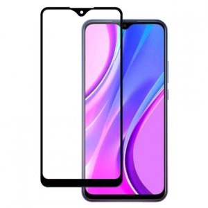 MG Full Cover Flexi Nano Hybrid ochranné sklo na Xiaomi Redmi 9, čierne