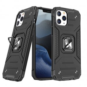 MG Ring Armor plastový kryt na Samsung Galaxy A51 5G, čierny