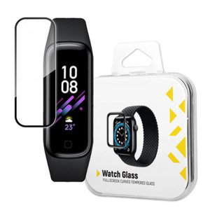 MG Watch Glass ochranné sklo na Samsung Galaxy Fit 2, čierne