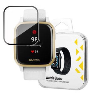 MG Watch Glass ochranné sklo na Garmin Venu Sq, čierne
