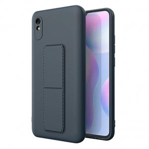 MG Kickstand silikónový kryt na Xiaomi Note 9 Pro / Note 9S, modrý