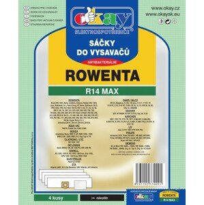 Vrecká do vysávača Rowenta R14 MAX, 8ks