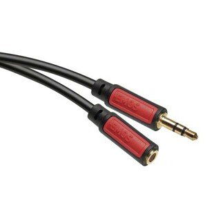 Stereo audio kábel Emos SM5105, jack / zásuvka, 5m