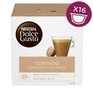 Kapsule Nescafé Dolce Gusto Cortado, 16ks