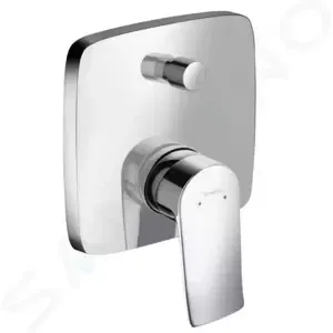 Hansgrohe Metris New - Vaňová batéria pod omietku, chróm - 31454000