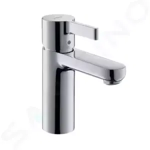 Hansgrohe Metris S - Páková umývadlová batéria 100, LowFlow 3,5 l/min, s výpusťou, chróm - 31063000