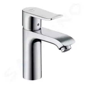 Hansgrohe Metris New - Páková umývadlová batéria 110 CoolStart, s výpusťou, chróm - 31121000