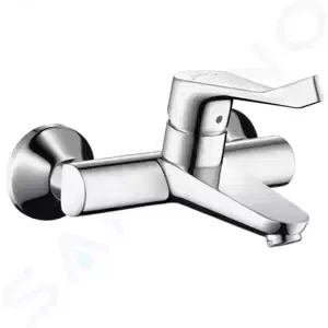 Hansgrohe Focus E2 - Páková umývadlová batéria s predĺženou rukoväťou, chróm - 31913000