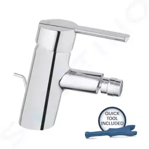 Grohe Feel - Bidetová batéria s výpustom, chróm - 32558000