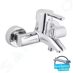 Grohe Feel - Vaňová nástenná batéria, chróm - 32269000