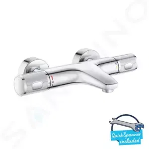 Grohe Precision Feel - Termostatická vaňová batéria, chróm - 34788000