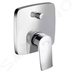 Hansgrohe Metris New - Vaňová batéria pod omietku, chróm - 31451000