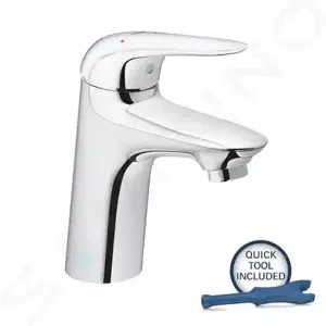 Grohe Wave - Umývadlová batéria s výpustom Push-Open, chróm - 23748001