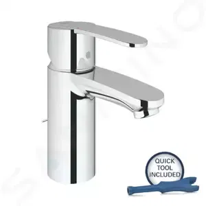 Grohe Wave Cosmopolitan - Umývadlová batéria, chróm - 23204000