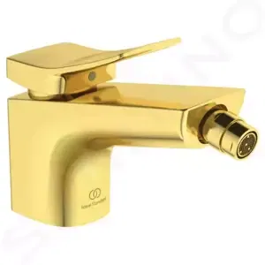 Ideal Standard Conca Tap - Bidetová batéria s výpustom, Brushed Gold - BC760A2