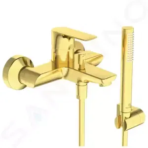 Ideal Standard Connect Air - Vaňová batéria s príslušenstvom, Brushed Gold - A7056A2