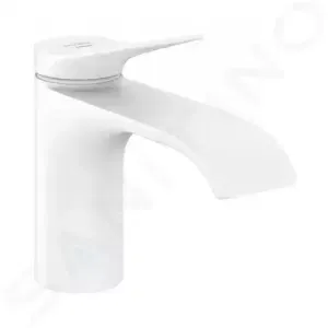 Hansgrohe Vivenis - Umývadlový ventil, EcoSmart, matná biela - 75013700