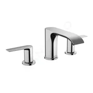 Hansgrohe Vivenis - Umývadlová batéria s výpustom, 3-otvorová inštalácia, EcoSmart, chróm - 75033000