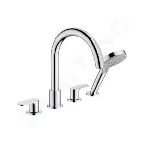 Hansgrohe Vernis Blend - Batéria na okraj vane, 4-otvorová inštalácia, chróm - 71456000