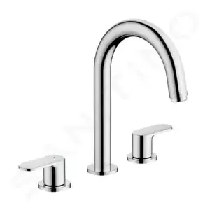 Hansgrohe Vernis Blend - Umývadlová batéria s výpustom, 3-otvorová inštalácia, chróm - 71553000