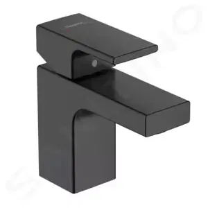 Hansgrohe Vernis Shape - Umývadlová batéria s výpustom, EcoSmart, matná čierna - 71560670