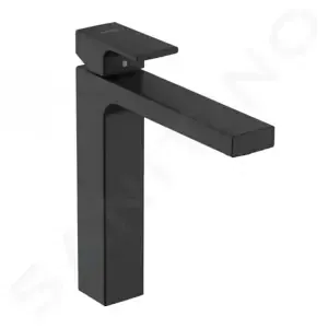 Hansgrohe Vernis Shape - Umývadlová batéria s výpustom, EcoSmart, matná čierna - 71562670