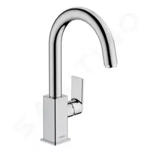 Hansgrohe Vernis Shape - Umývadlová batéria s výpustom a otočným výtokom, EcoSmart, chróm - 71564000