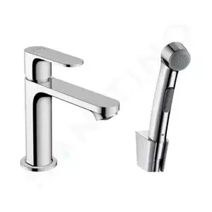 Hansgrohe Rebris S - Umývadlová batéria s bidetovou spŕškou, chróm - 72215000