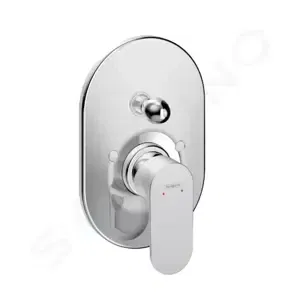 Hansgrohe Rebris S - Vaňová batéria pod omietku, s telesom, chróm - 72448000