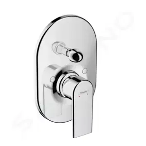 Hansgrohe Vernis Shape - Vaňová batéria pod omietku, s telesom, chróm - 71472000