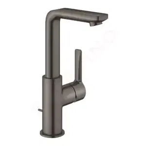 Grohe Lineare - Umývadlová batéria s výpusťou, kefovaný Hard Graphite - 23296AL1