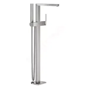 Grohe Plus - Vaňová batéria do podlahy, supersteel - 23846DC3