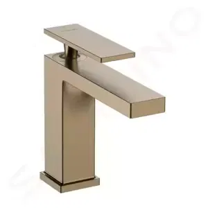 Hansgrohe Tecturis E - Umývadlová batéria s výpusťou, EcoSmart, kefovaný bronz - 73010140