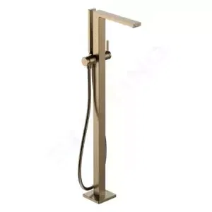 Hansgrohe Tecturis E - Vaňová batéria do podlahy, kefovaný bronz - 73445140